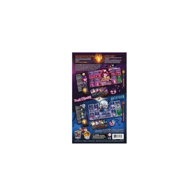 Dice Throne : Pirate Maudite vs Artificier