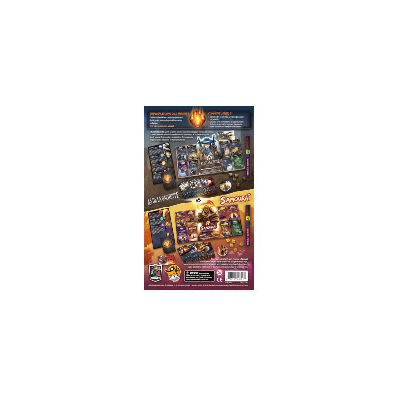 Dice Throne : As de la Gâchette vs Samouraï