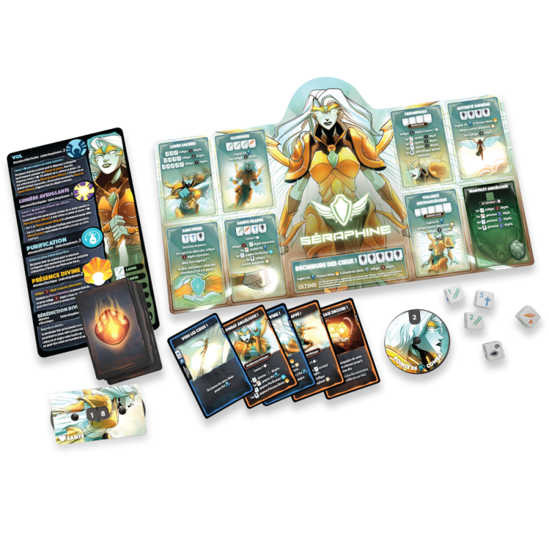 Dice Throne : Séraphine vs Reine Vampire