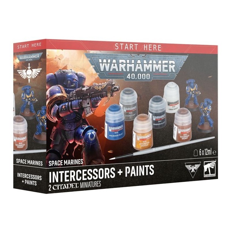 Warhammer 40.000 : Set Intercessors et Pains
