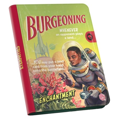 Ultimate Guard - Zipfolio 360 Xenoskin Magic The Gathering "Edge of Eternities" : Burgeoning