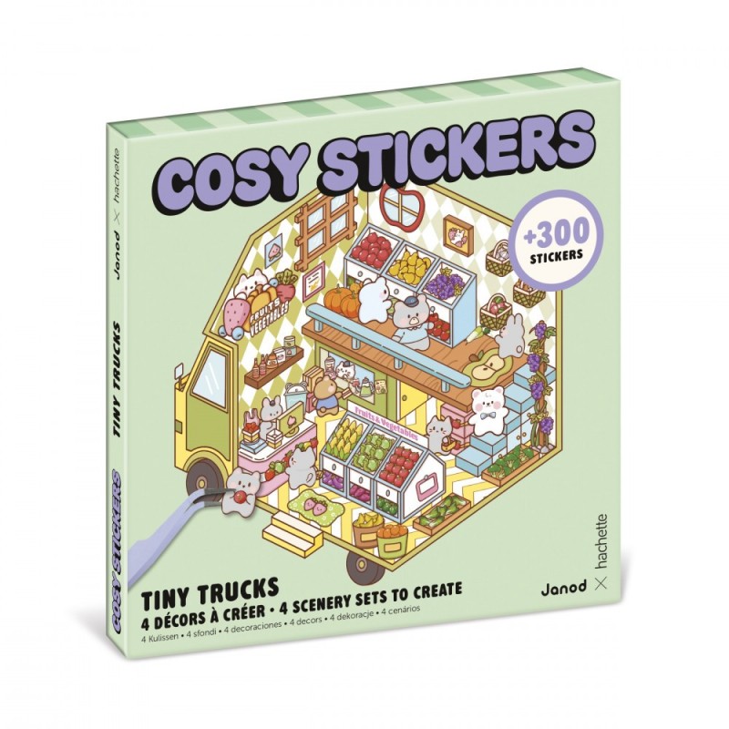 Cosy Stickers - Tiny Trucks