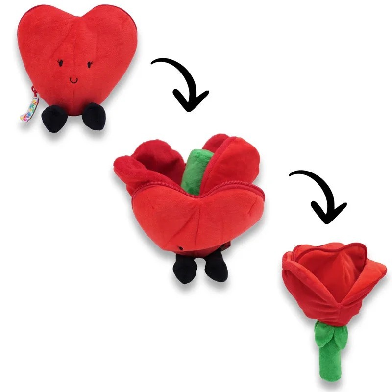 Peluche Flipetz - Coeur & Fleur