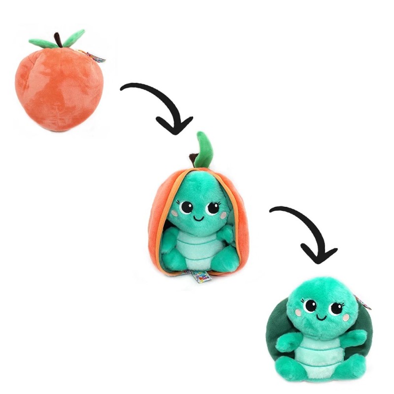 Peluche Flipetz Veggies - Tortue&Pêche