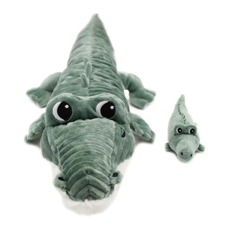 Peluche Ptipotos - Crocodile Vert Maman&Bébé